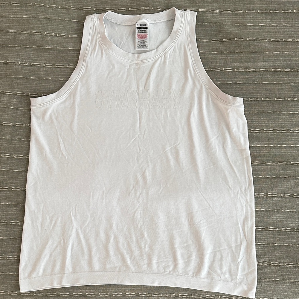 Gymshark Women’s White Tank Top